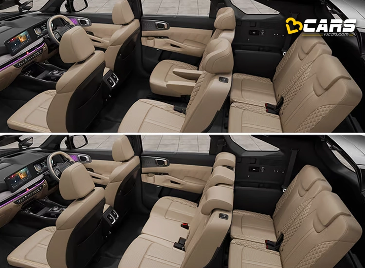 The Sorento’s 6- and 7-seater configurations